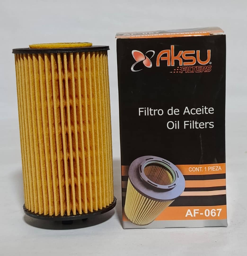 FILTRO ACEITE AKSU AF-067 CHEVROLET CRUZ