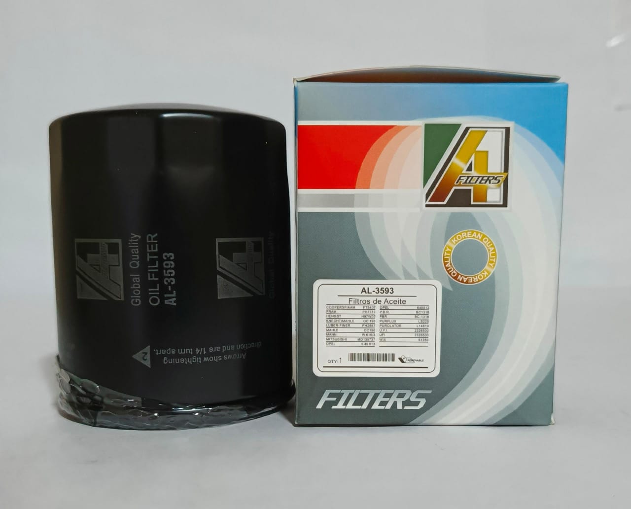 FILTRO DE ACEITE AL1-3593 LANSER/ LASER