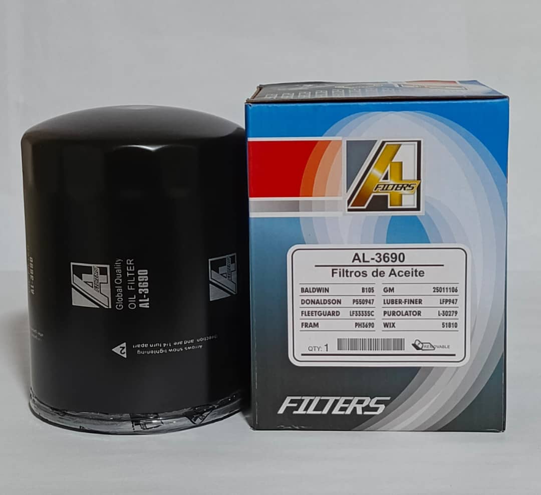  FILTRO ACEITE AL1-3690 DETROIT 