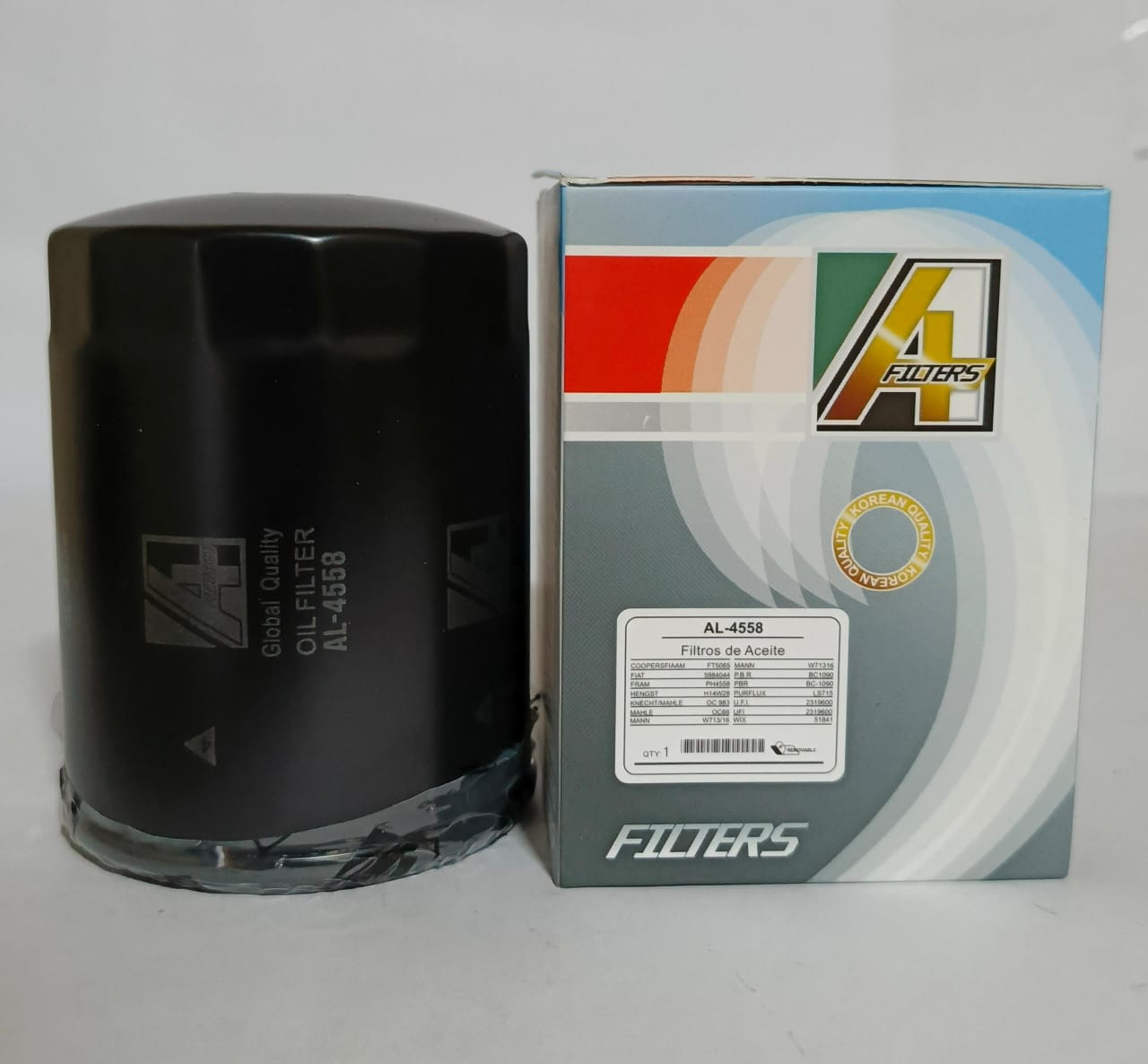 FILTRO DE ACEITE AL1-4558 PALIO/ SIENA/
