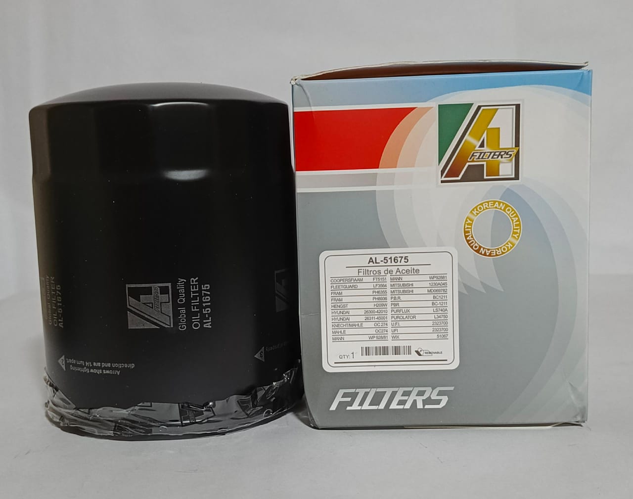 FILTRO DE ACEITE AL1-51675 MITSUBISHI