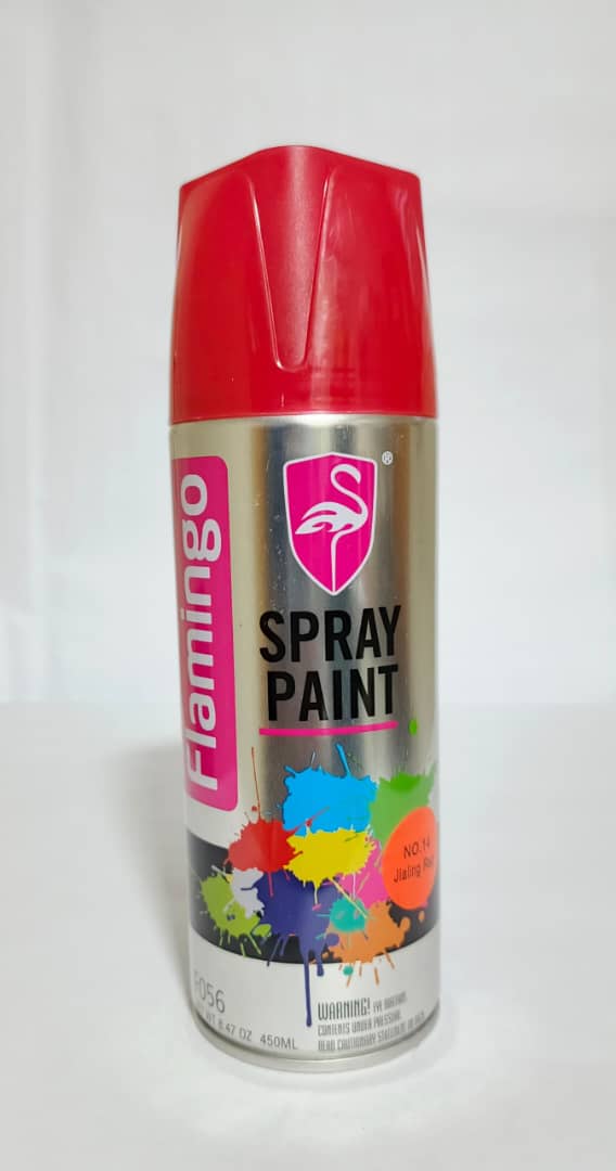  FLAMINGO SPRAY PINTURA NARANJA 