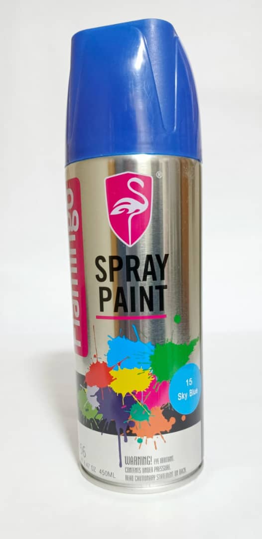 FLAMINGO SPRAY PINTURA AZUL CIELO