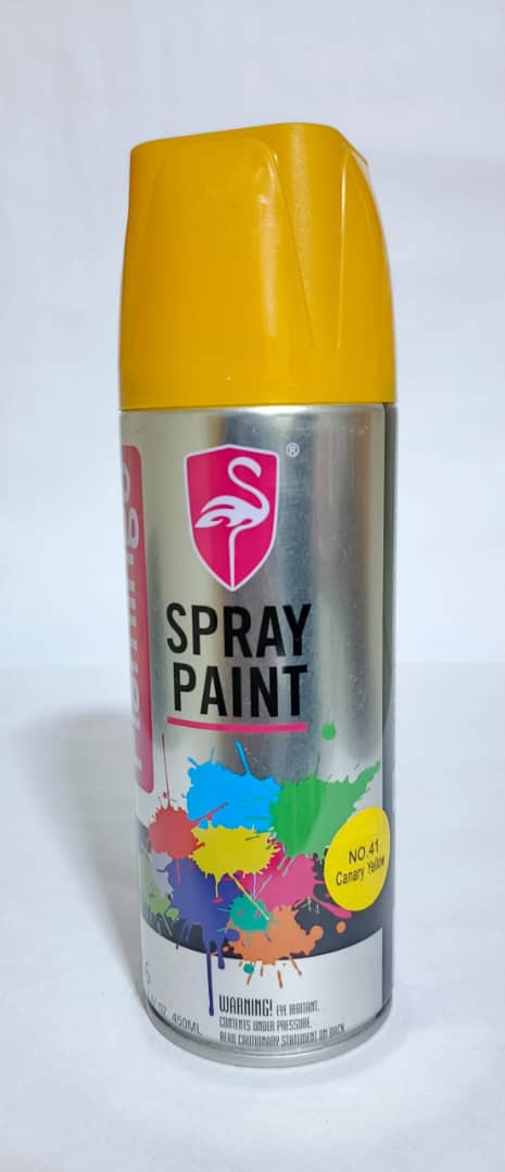 FLAMINGO SPRAY PINTURA AMARILLA