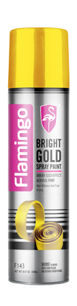 FLAMINGO SPRAY PINTURA ORO BRILLANTE
