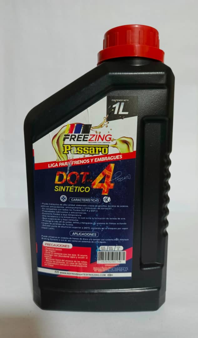 FREEZING PASSARO LIGA DOT-4 6X1 LITRO