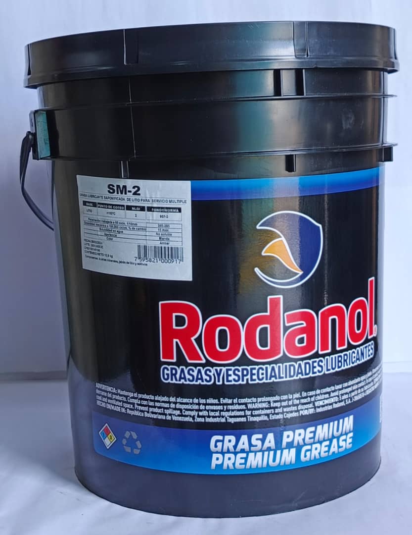 GRASA RODANOL SM-2 PAILA 15,9kg