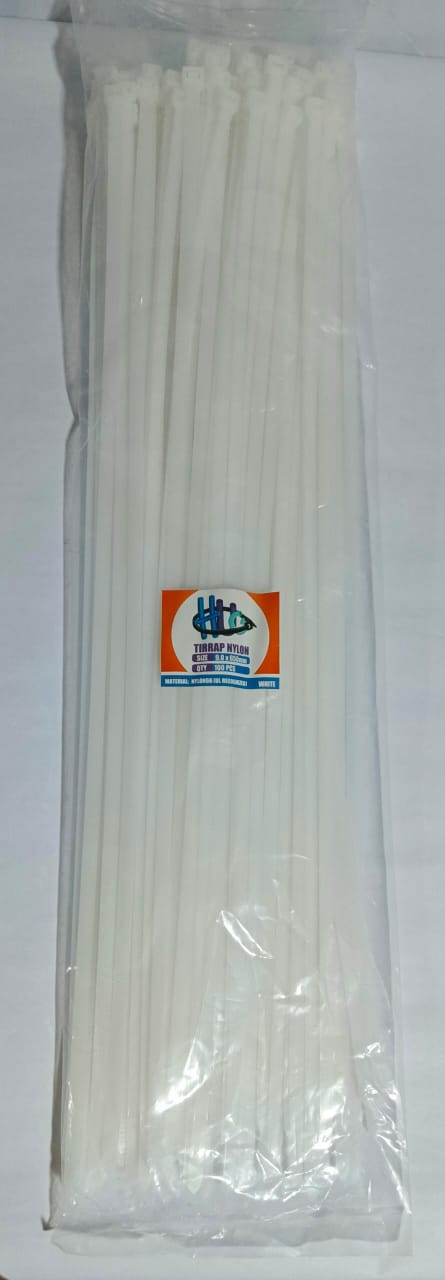 TIRRAP BLANCO DE NYLON 9.0X650MM